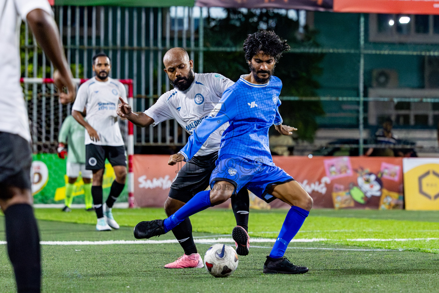 TRADE CLUB vs CLUB NDA in Club Maldives Classic 2024 held in Rehendi Futsal Ground, Hulhumale', Maldives on Thursday, 12th September 2024. Photos: Nausham Waheed / images.mv