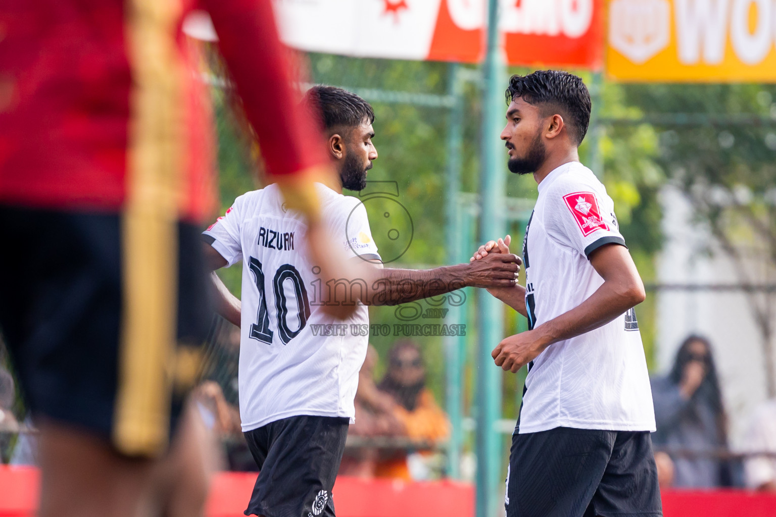K Dhiffushi vs K Maafushi in Day 15 of Golden Futsal Challenge 2025 was held on Sunday, 19th January 2025, in Hulhumale', Maldives. Photos: Nausham Waheed / images.mv