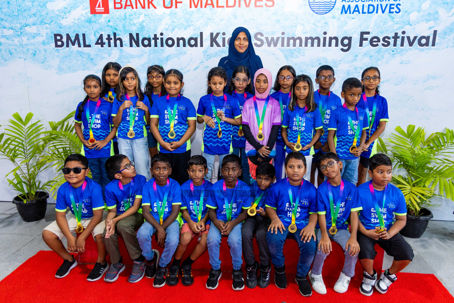 Closing Ceremony of 4th National Kids Swimming Festival 2023 on 9th December 2023, held in Hulhumale', Maldives Photos: Nausham Waheed / Images.mv