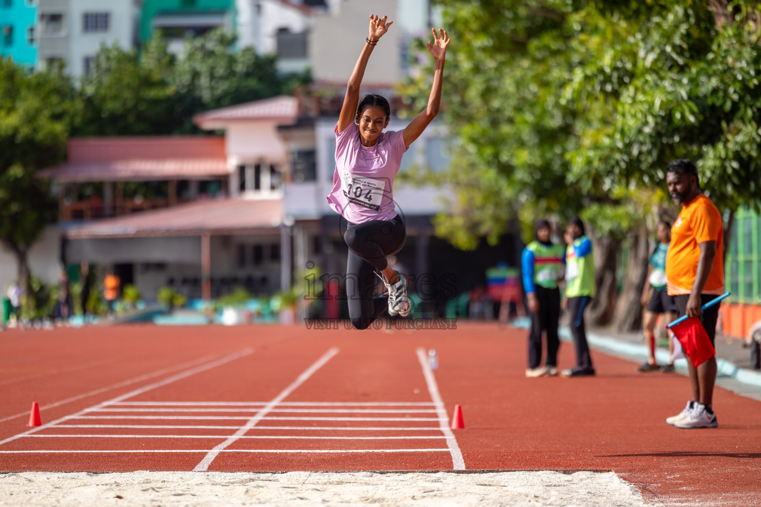 Day 2 of 33rd National Athletics Championship was held in Ekuveni Track at Male', Maldives on Friday, 6th September 2024.
Photos: Ismail Thoriq  / images.mv