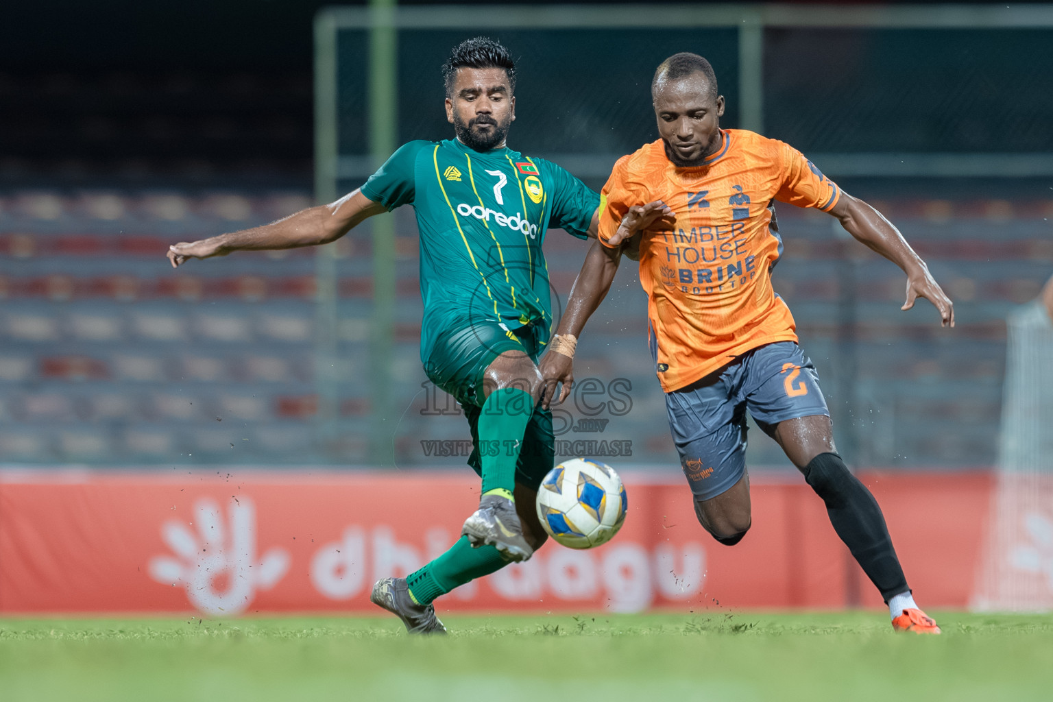 Charity Shield Match between Maziya Sports and Recreation Club and Club Eagles held in National Football Stadium, Male', Maldives Photos: Abdulla Abeedh / Images.mv