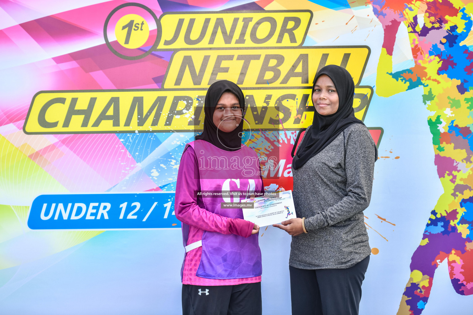 Day 7 of Junior Netball Championship 2022 on 11th March 2022 held in Male', Maldives. Photos by Nausham Waheed