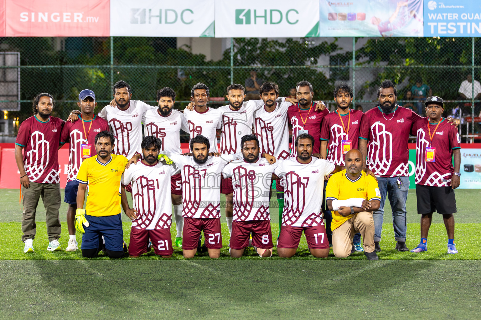 YOUTH RC vs CLUB BINARA in Club Maldives Classic 2024 held in Rehendi Futsal Ground, Hulhumale', Maldives on Tuesday, 10th September 2024. 
Photos: Mohamed Mahfooz Moosa / images.mv