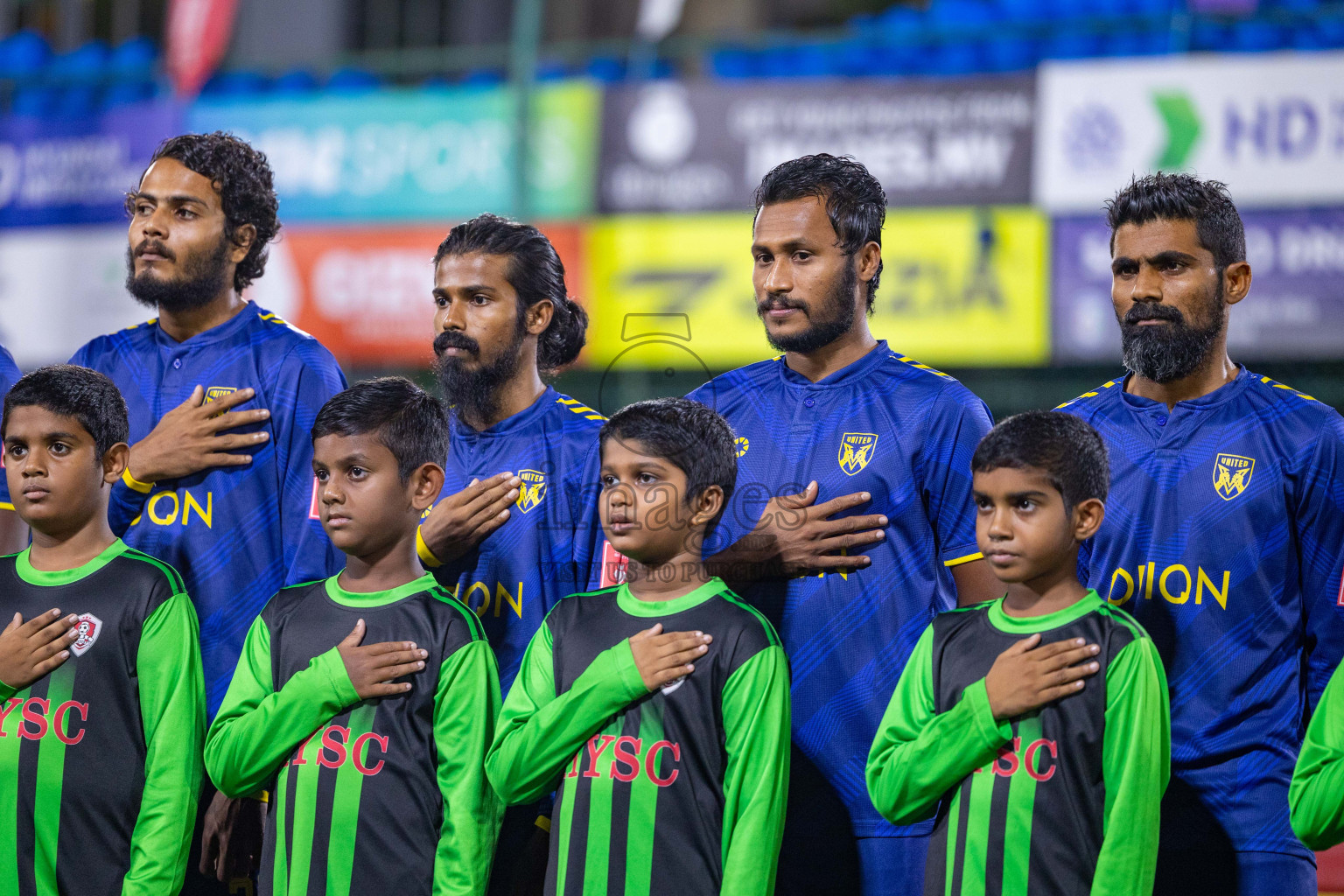 B Eydhafushi vs L Gan in the Final of Golden Futsal Challenge 2024 was held on Thursday, 7th March 2024, in Hulhumale', Maldives 
Photos: Ismail Thoriq / images.mv