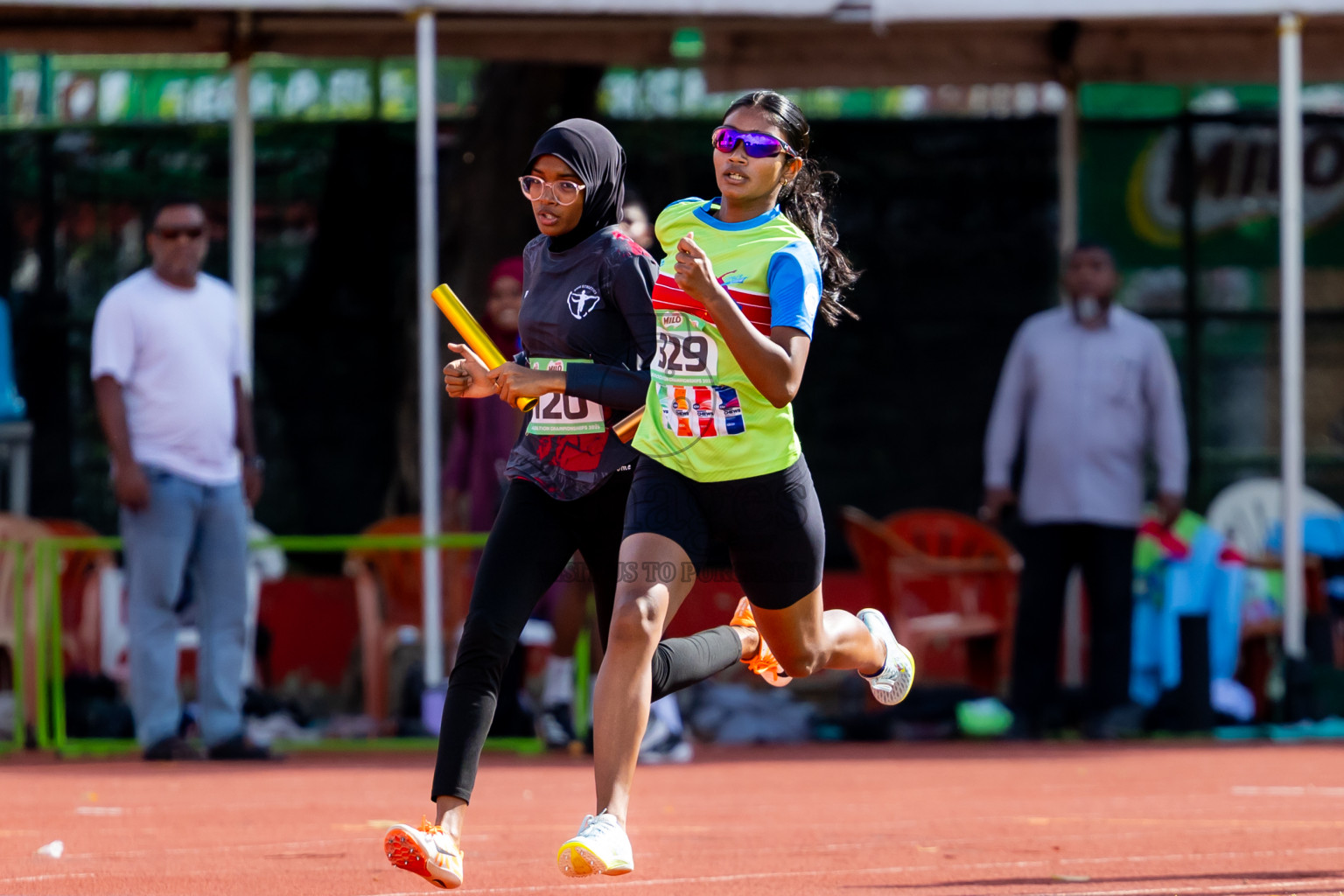 Day 3 of 12th Milo Association Championships was held in Ekuveni Track at Male', Maldives on Saturday, 26th April 2025. Photos: Nausham Waheed  / images.mv