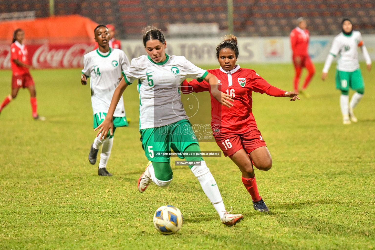 Women's International Friendly Maldives VS Saudi Arabia photos by Nausham Waheed