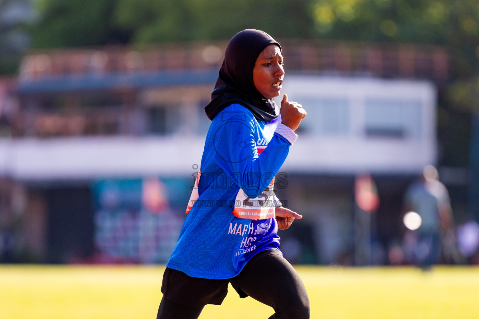 Day 3 of National Athletics Championship 2025 was held at Ekuveni Running Ground in Male', Maldives on Saturday, 16th August 2025. Photos: Nausham Waheed / images.mv