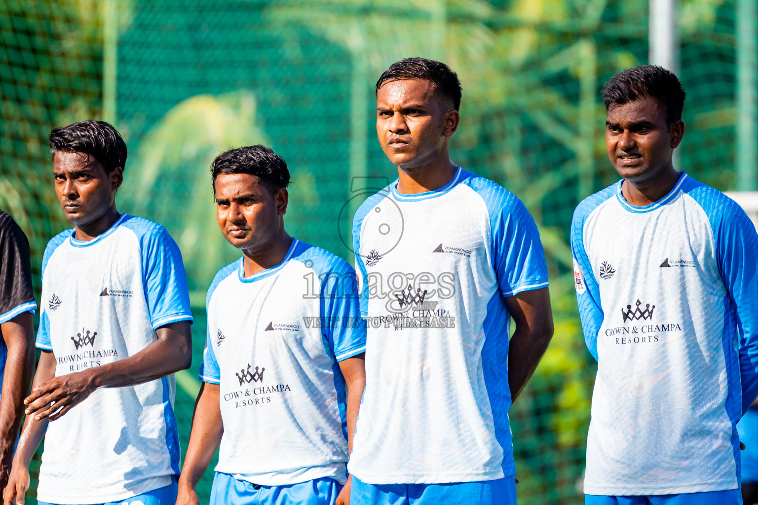 Barcelo vs Vilamendhoo in Day 3 of Resort League 2025 (Ari Zone) was held on Sunday, 22nd June 2025 in Conrad Maldives Rangali Island, Alif Dhaalu Atoll, Maldives. Photos: Nausham Waheed / images.mv