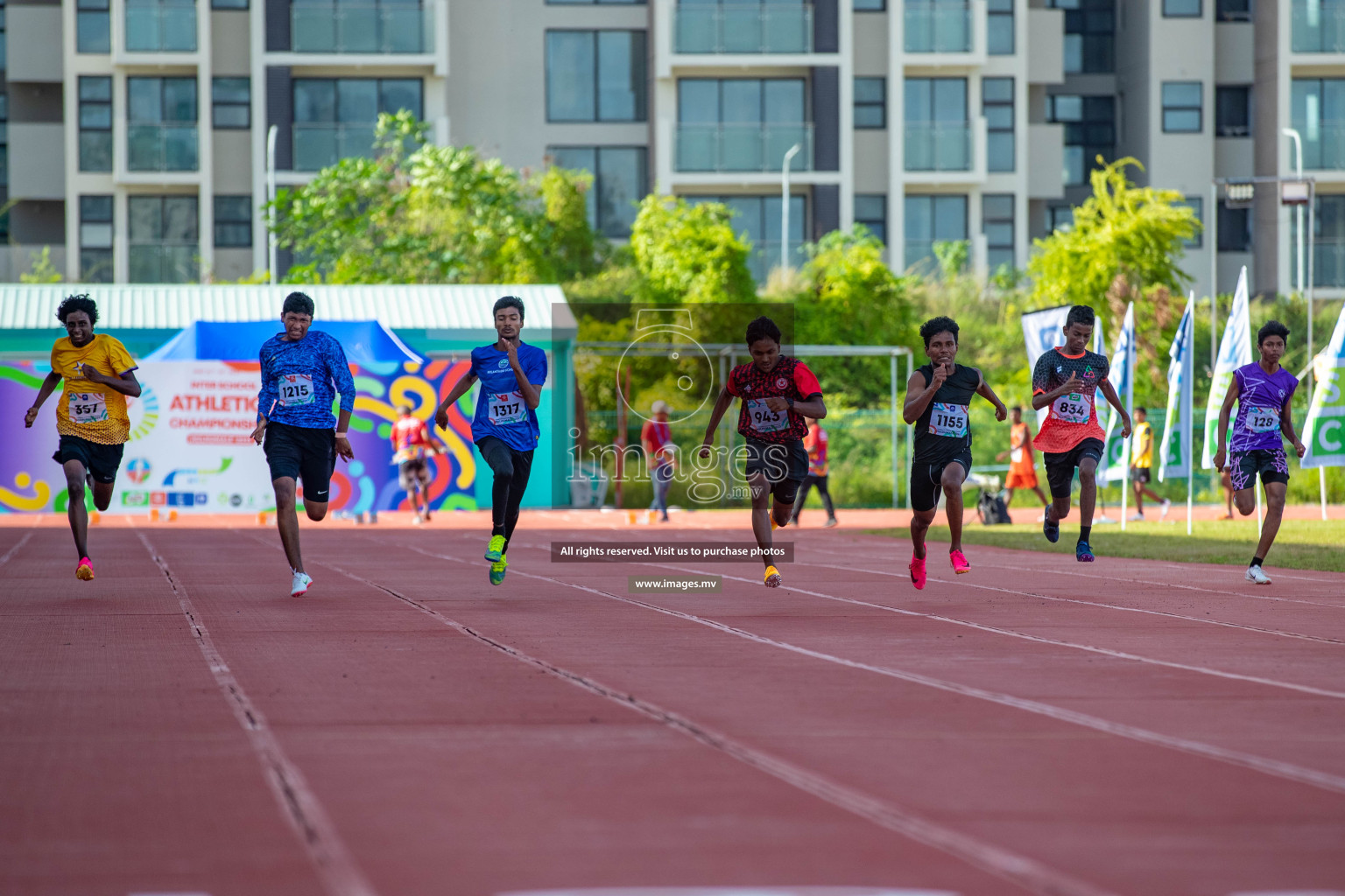 Day two of Inter School Athletics Championship 2023 was held at Hulhumale' Running Track at Hulhumale', Maldives on Sunday, 15th May 2023. Photos: Nausham Waheed / images.mv