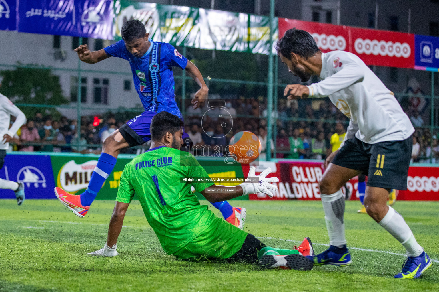 Club Maldives 2021 Round of 16 (Day 1) held at Hulhumale;, on 8th December 2021 Photos: Ismail Thoriq / images.mv