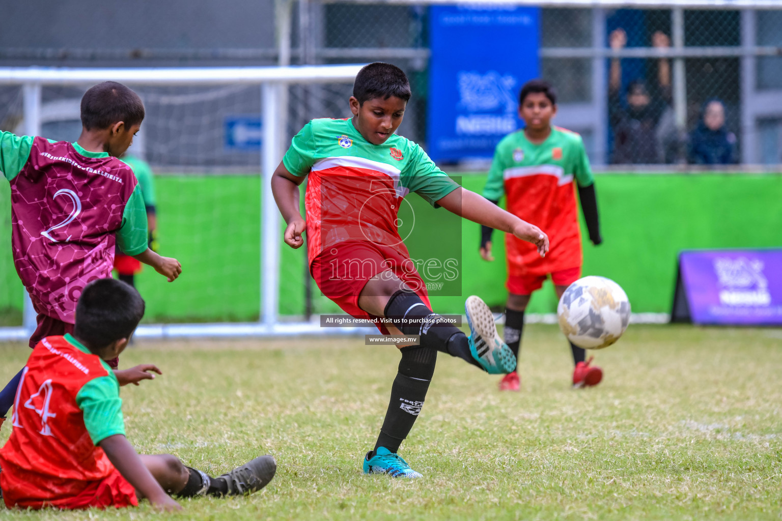 Day 3 of Milo Kids Football Fiesta 2022 was held in Male', Maldives on 21st October 2022. Photos: Nausham Waheed/ images.mv