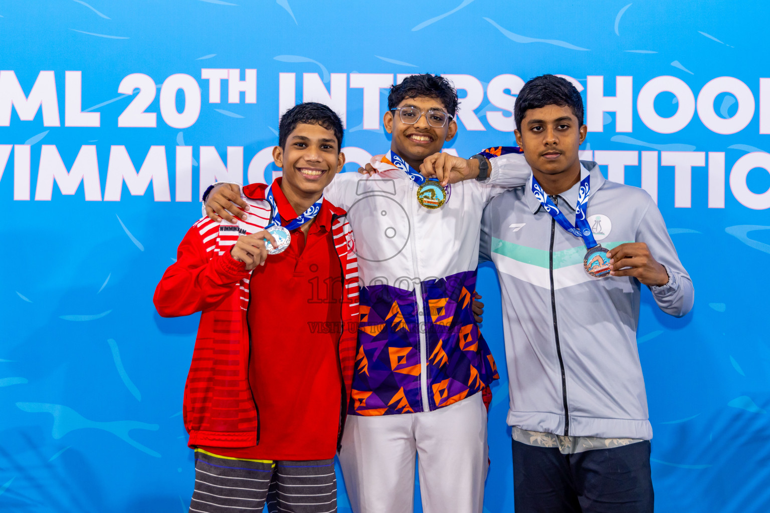 Day 5 of 20th Inter-school Swimming Competition 2024 held in Hulhumale', Maldives on Wednesday, 16th October 2024. Photos: Nausham Waheed / images.mv