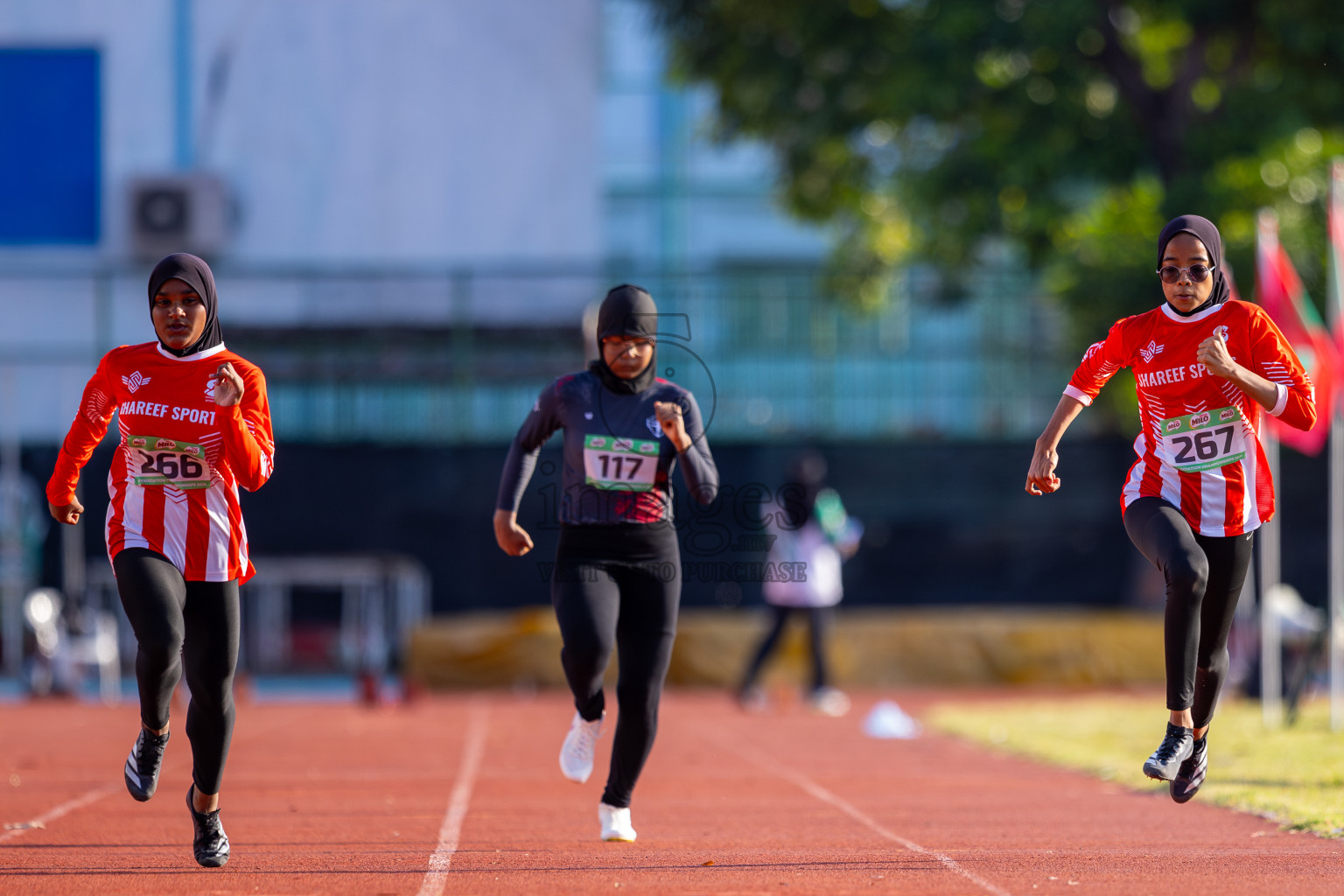Day 3 of 12th Milo Association Championships was held in Ekuveni Track at Male', Maldives on Saturday, 26th April 2025. Photos: Ismail Thoriq / images.mv
