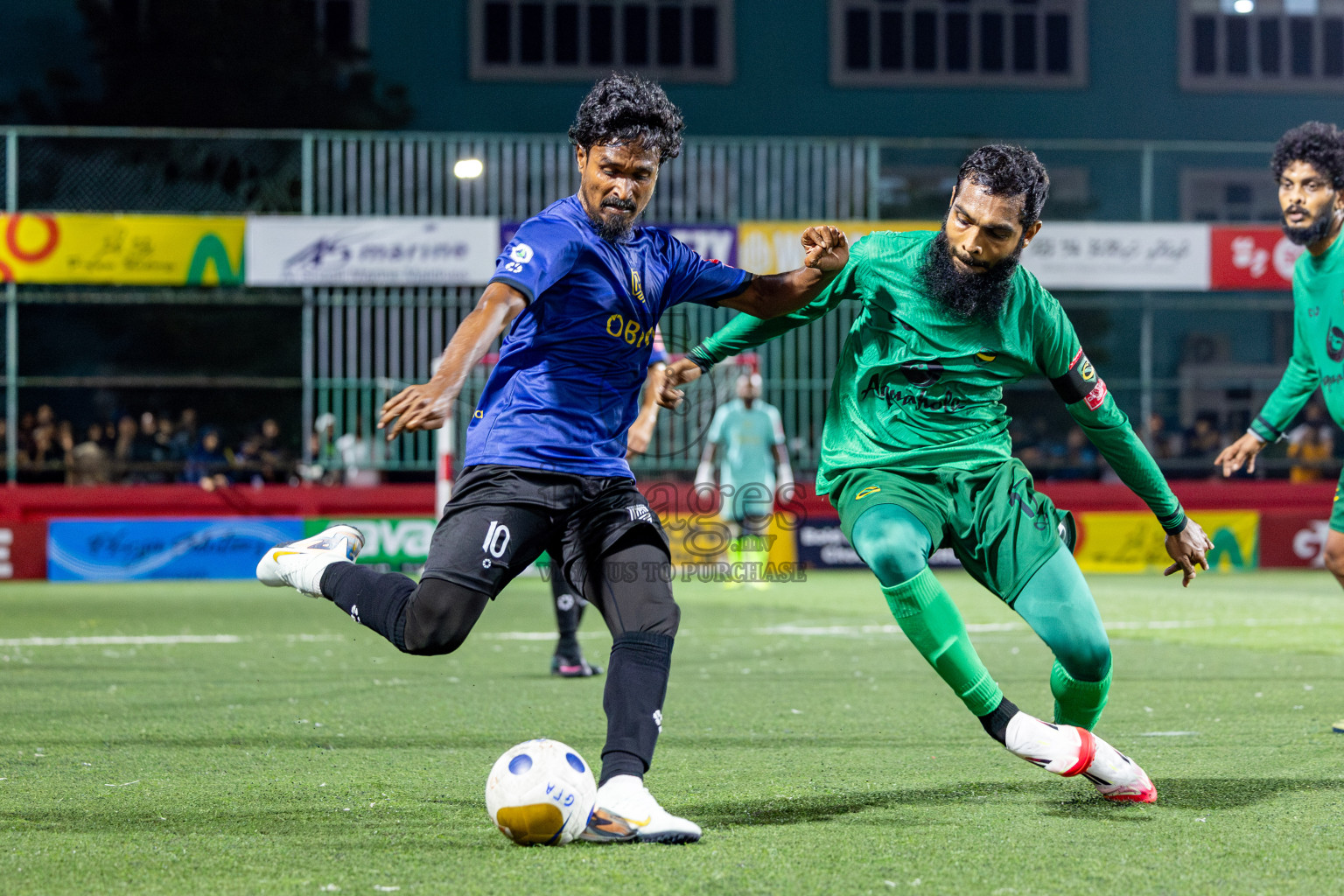 HA Vashafaru vs HDh Naivaadhoo in zone round on Day 31 of Golden Futsal Challenge 2025 was held on Tuesday , 4th February 2025, in Hulhumale', Maldives. Photos: Nausham Waheed / images.mv