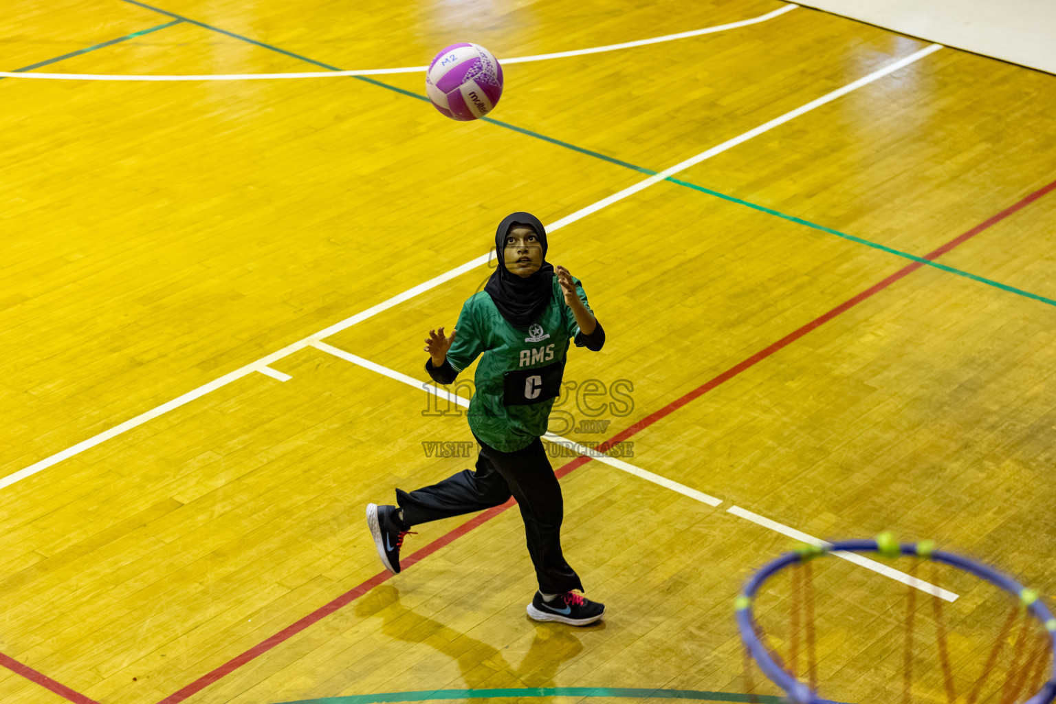 Day 8 of 26th Inter-School Netball Tournament 2025 was held in Social Center Indoor Hall on Sunday, 26th October 2025. Photos: Hassan Simah / images.mv