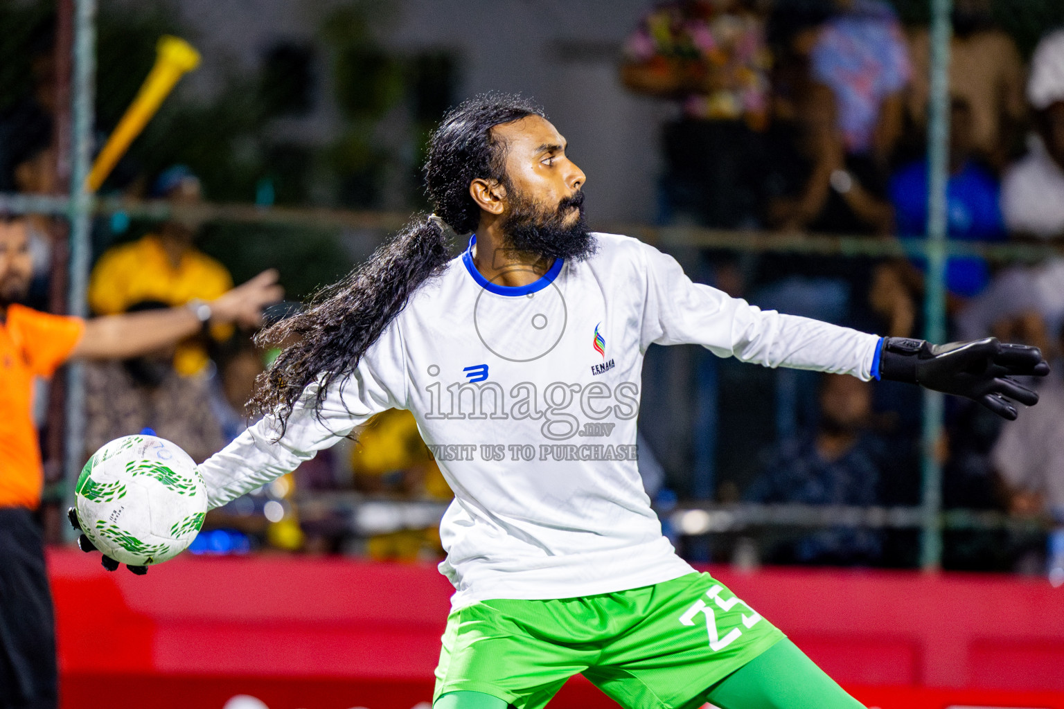 MCLP vs Fenaka in Day 8 of Office League 2025 was held on Wednesday, 23rd April 2025 in Hulhumale', Maldives. Photos: Nausham Waheed  / images.mv