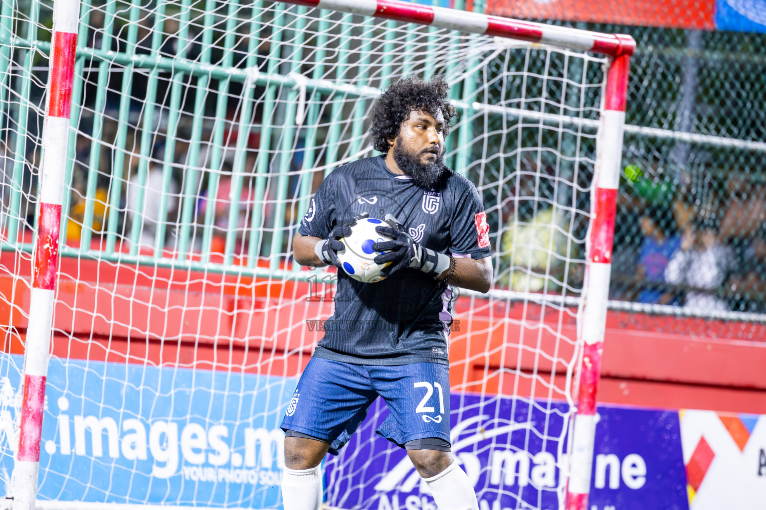 L Gan vs L Mundoo in Atoll Round Final on Day 22 of Golden Futsal Challenge 2025 was held on Sunday , 26th January 2025, in Hulhumale', Maldives.
Photos: Ismail Thoriq / images.mv