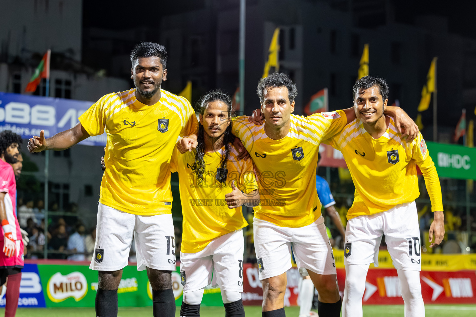 RRC vs FEN in Day 4 of Club Maldives Cup 2025 was held in Rehendi Futsal Ground, Hulhumale', Maldives on Thursday, 2nd October 2025. Photos: Mohamed Mahfooz Moosa / images.mv