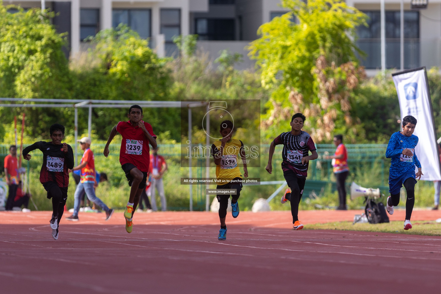 Day two of Inter School Athletics Championship 2023 was held at Hulhumale' Running Track at Hulhumale', Maldives on Sunday, 15th May 2023. Photos: Shuu/ Images.mv