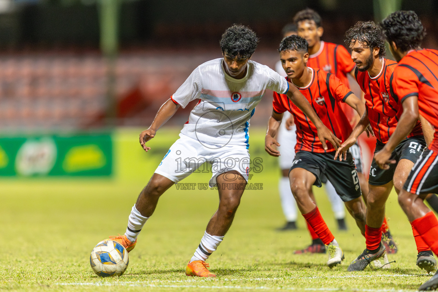 TC Sports Club vs Odi Sports Club in the FAM League Cup 2025 held at National Football Stadium, Male', Maldives on Sunday, 4th May 2025.
Photos By: Ismail Thoriq / images.mv