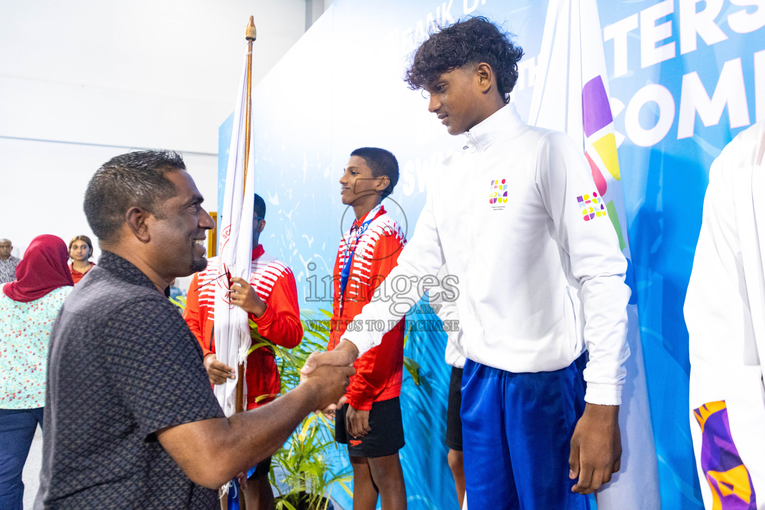 Day 4 of 20th Inter-school Swimming Competition 2024 held in Hulhumale', Maldives on Tuesday, 15th October 2024. Photos: Ismail Thoriq / images.mv