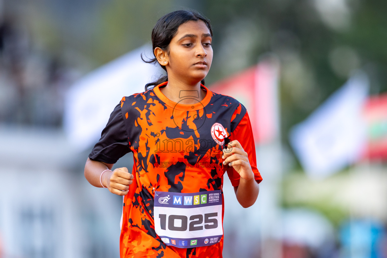 Day 2 of MWSC Interschool Athletics Championships 2024 held in Hulhumale Running Track, Hulhumale, Maldives on Sunday, 10th November 2024. Photos by: Ismail Thoriq / Images.mv