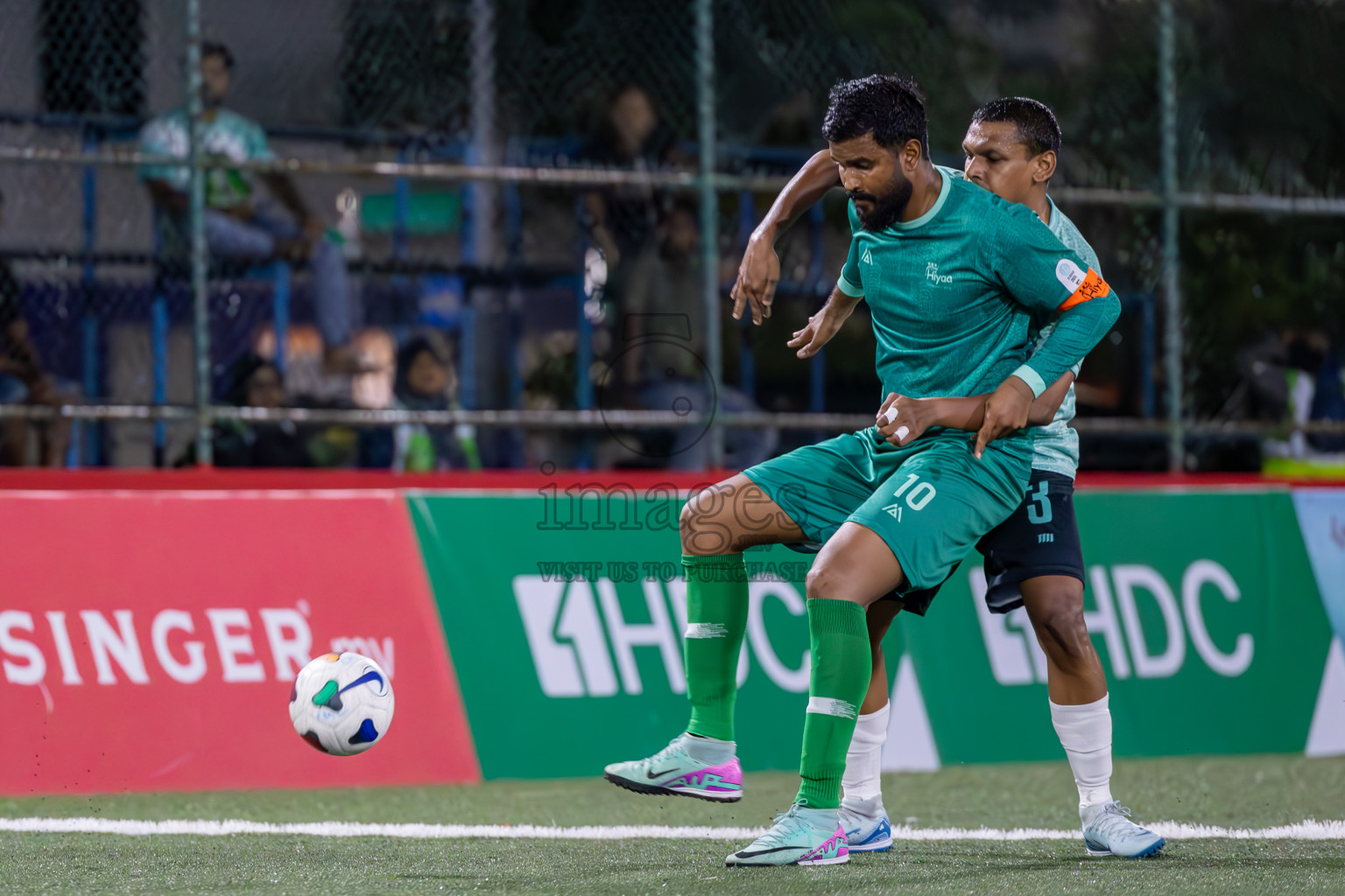 Team Dharumavantha vs Hiya Club in Club Maldives Classic 2024 held in Rehendi Futsal Ground, Hulhumale', Maldives on Sunday, 8th September 2024. 
Photos: Ismail Thoriq / images.mv