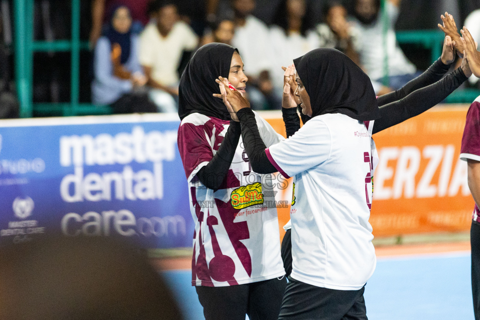 Day 14 of 10th National Handball Tournament 2023, held in Handball ground, Male', Maldives on Monday, 11th December 2023 Photos: Nausham Waheed/ Images.mv