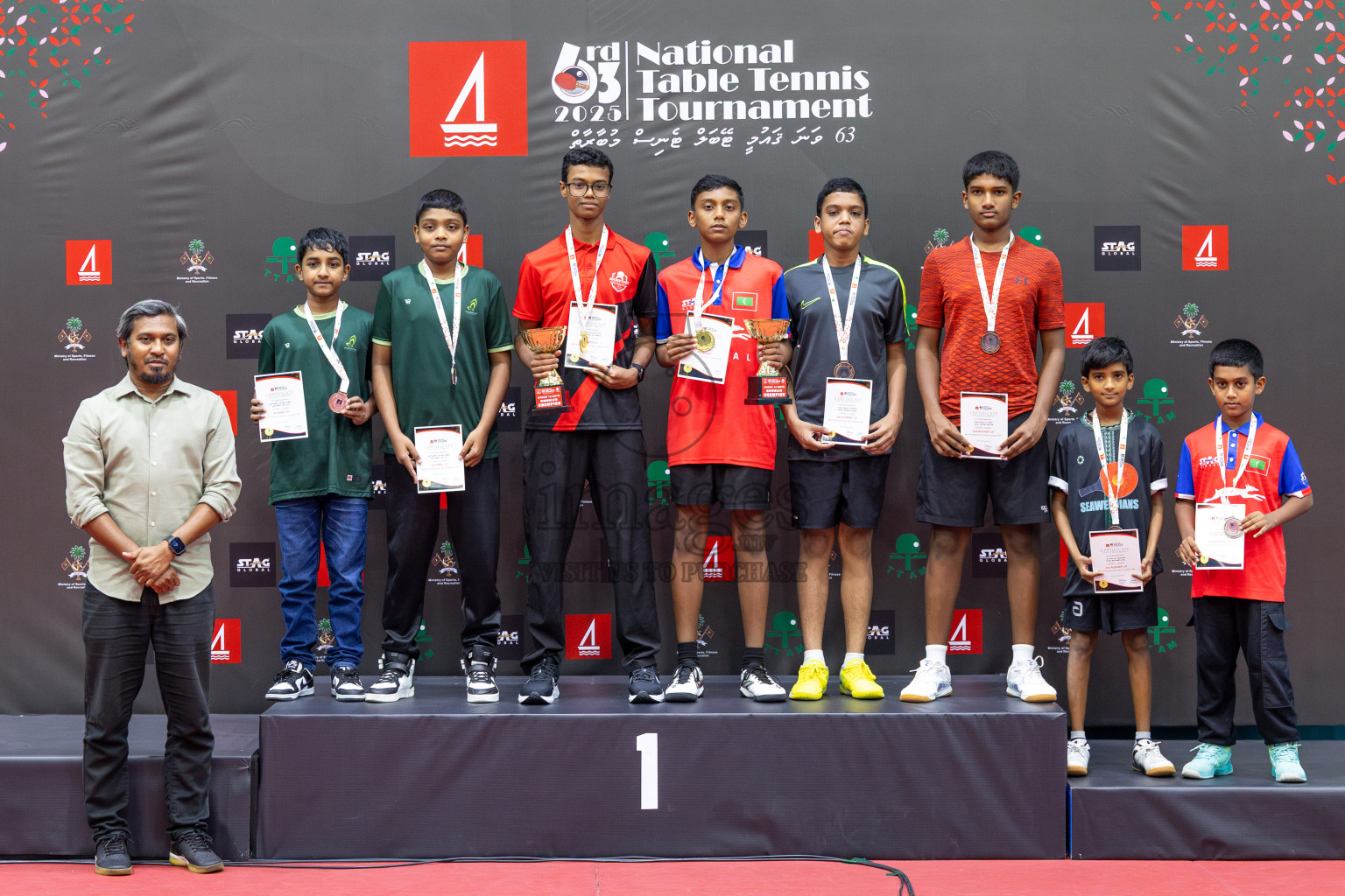 Day 6 of BML 63rd National Table Tennis Tournament 2025 was held on Saturday, 30th August 2025 in Male' TT Hall, Male', Maldives.
Photos: Ismail Thoriq / images.mv