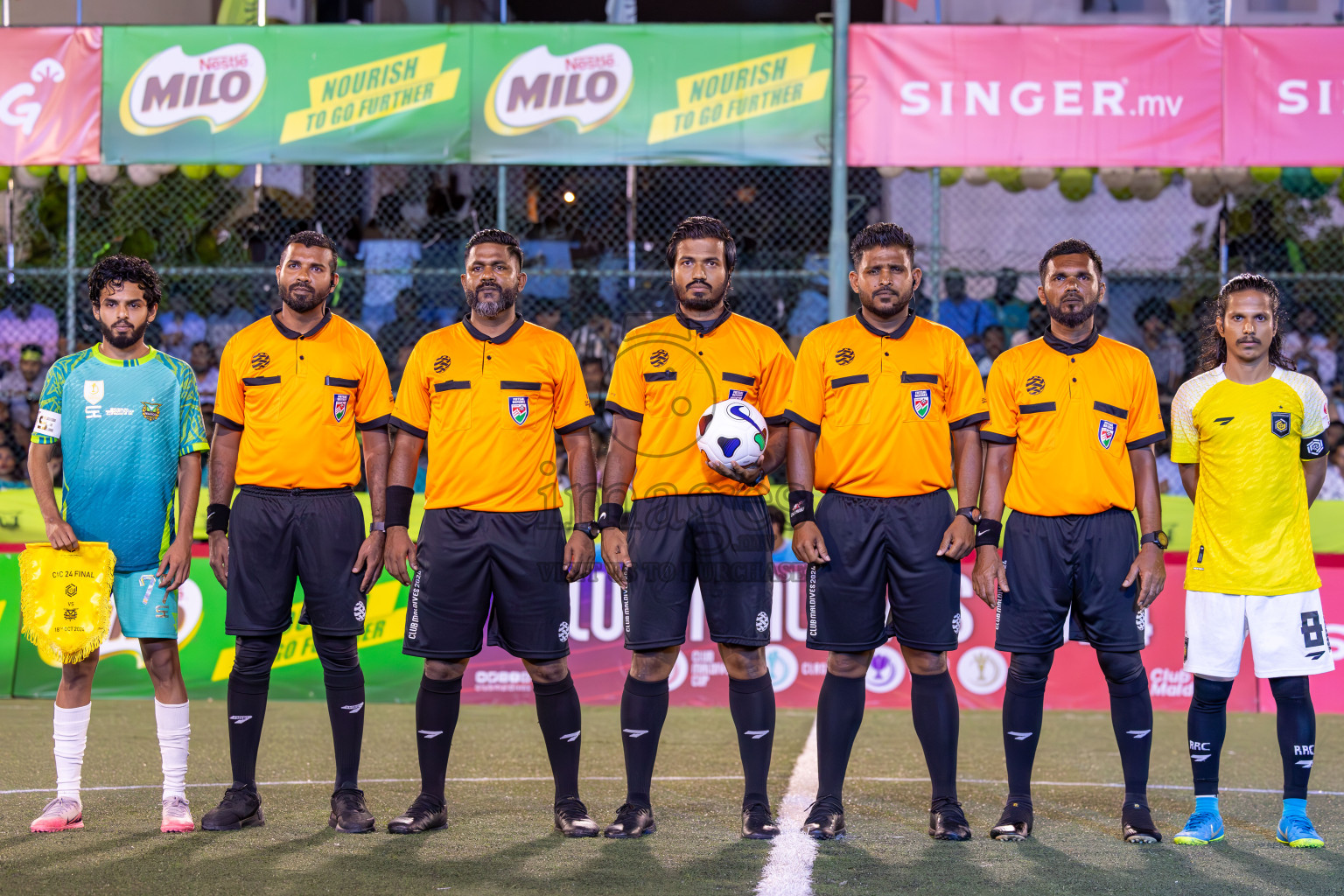 WAMCO vs RRC in the Final of Club Maldives Cup 2024 was held in Rehendi Futsal Ground, Hulhumale', Maldives on Friday, 18th October 2024. Photos: Ismail Thoriq / images.mv