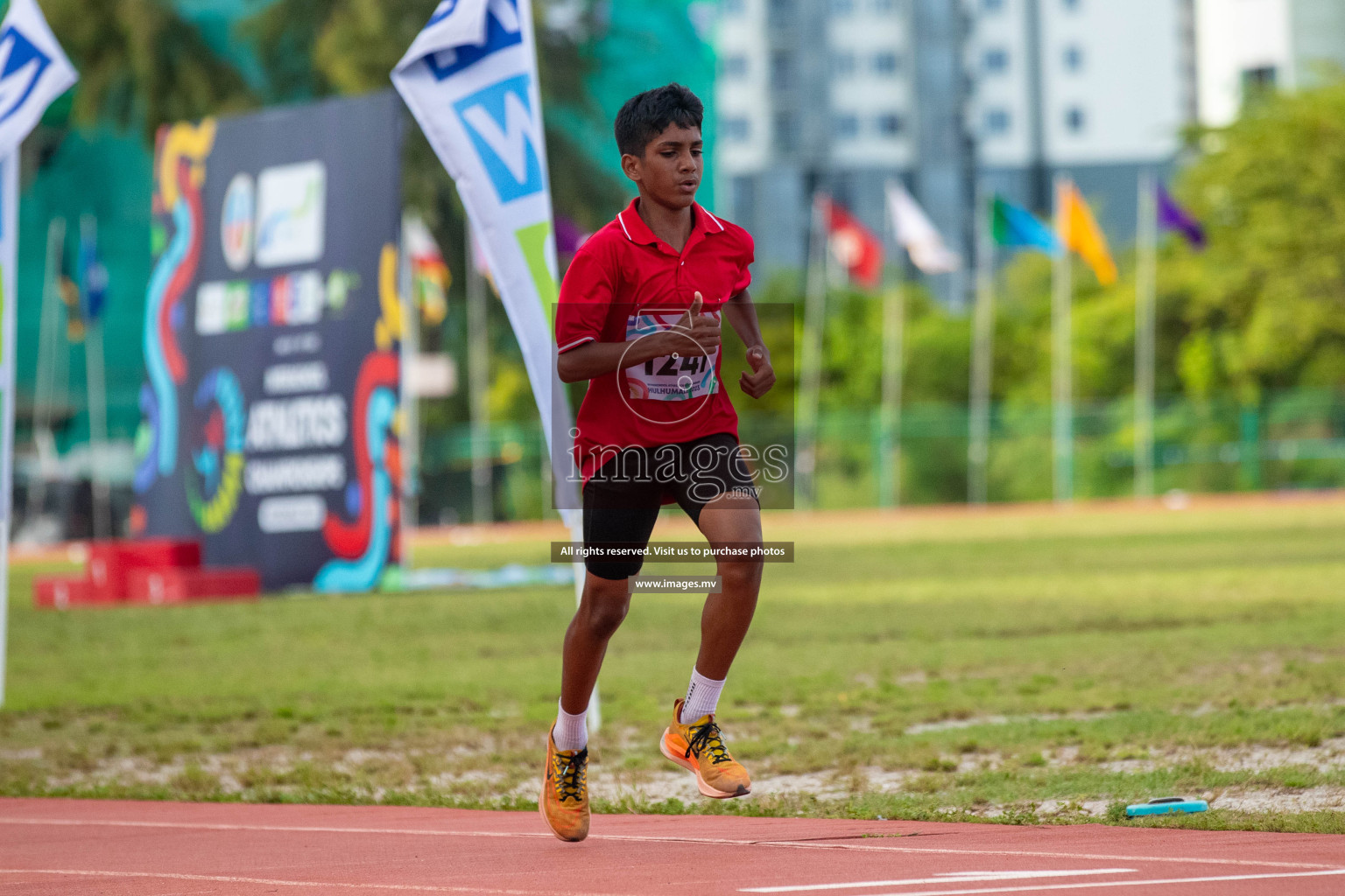 Day three of Inter School Athletics Championship 2023 was held at Hulhumale' Running Track at Hulhumale', Maldives on Tuesday, 16th May 2023. Photos: Nausham Waheed / images.mv