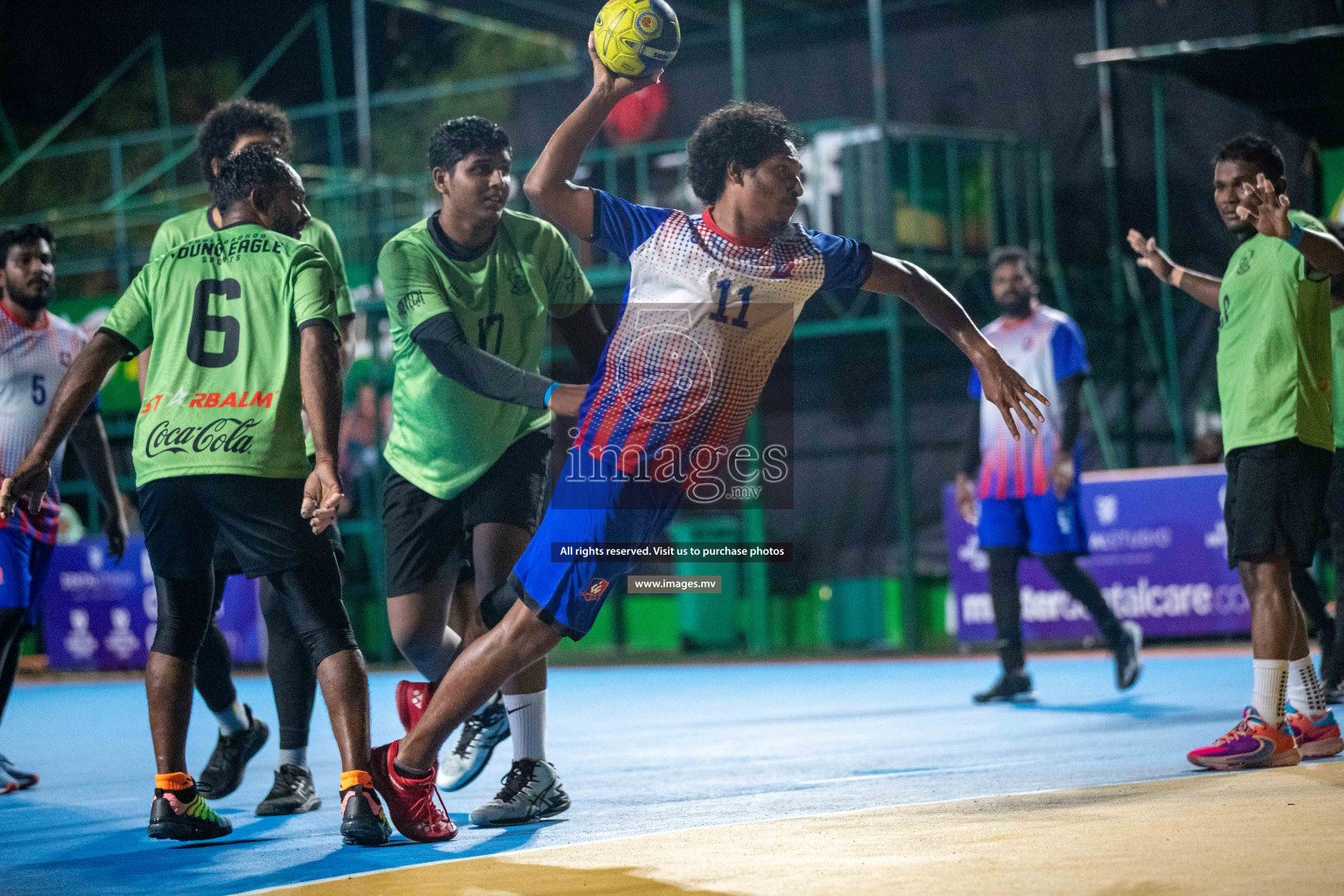 Day 7 of 6th MILO Handball Maldives Championship 2023, held in Handball ground, Male', Maldives on Friday, 26th May 2023 Photos: Nausham Waheed/ Images.mv