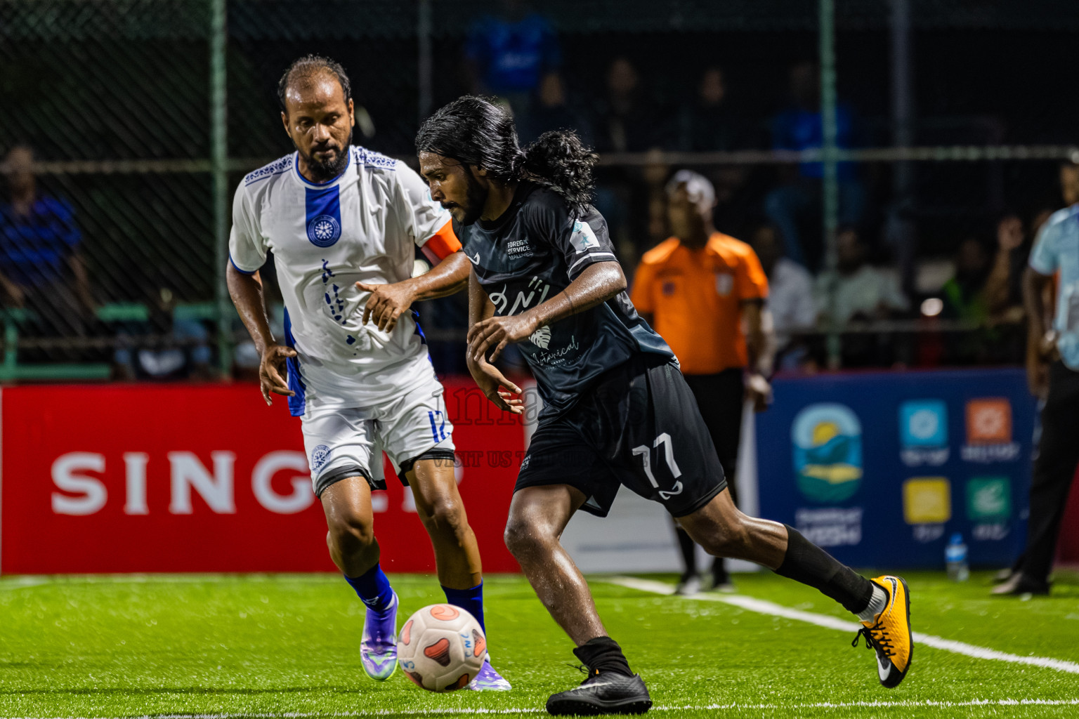 Khaarijee vs Club MCLP in Club Maldives Cup Classic 2025 held in Rehendi Futsal Ground, Hulhumale', Maldives on Monday, 15th September 2025. Photos: Areef / images.mv