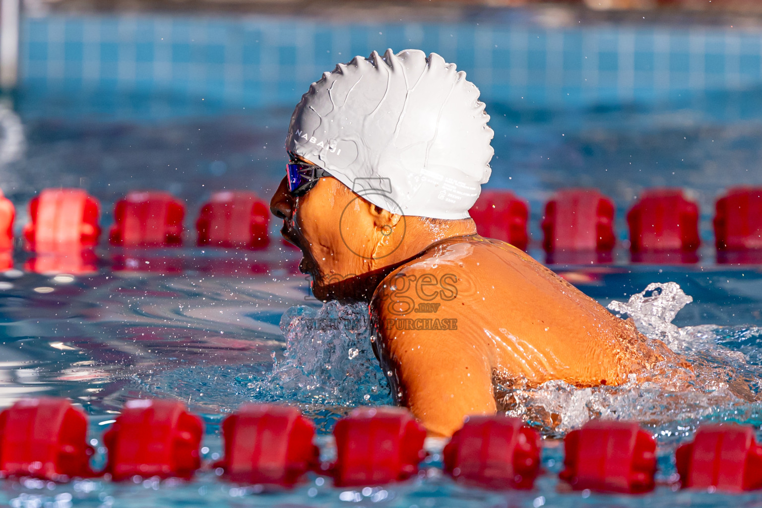 Day 1 of National Swimming Championship 2024 held in Hulhumale', Maldives on Friday, 13th December 2024. Photos: Nausham Waheed / images.mv