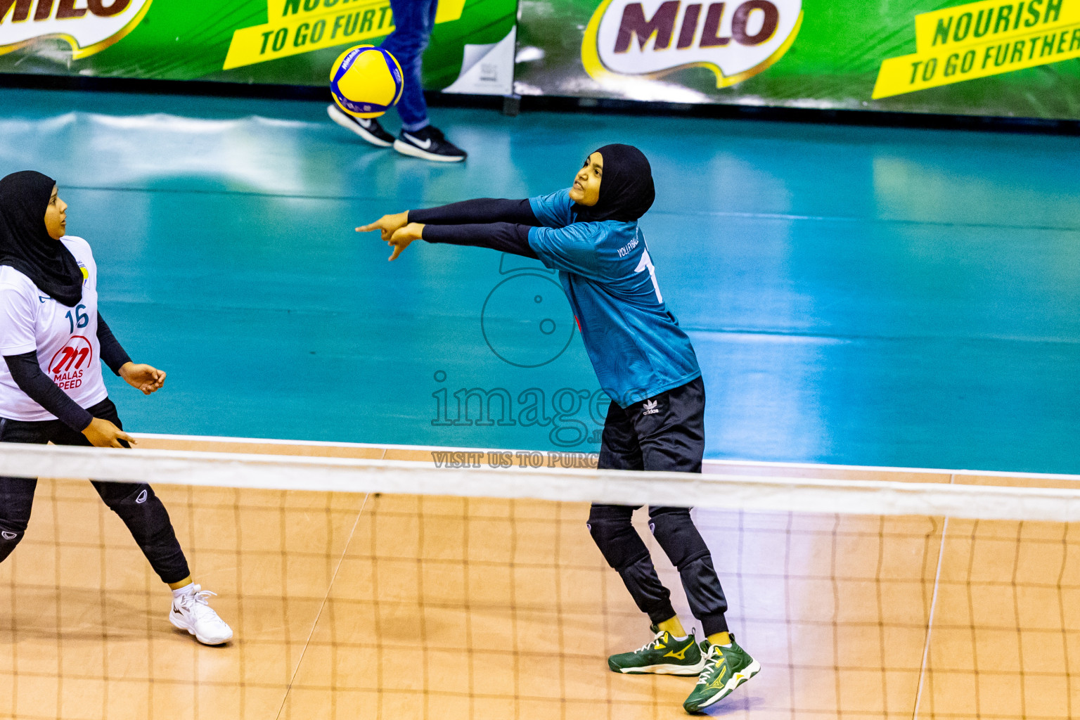 Final of Women's Division of Milo VAM Cup 2024 held in Male', Maldives on Saturday, 13th July 2024 at Social Center Indoor Hall Photos By: Nausham Waheed / images.mv