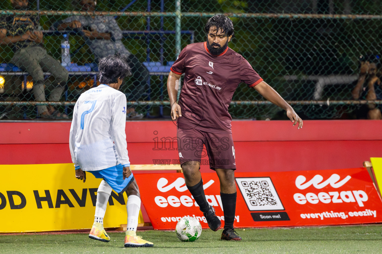 Smartown FC vs Maldives Post Limited in Day 7 of Office League 2025 was held on Tuesday, 22nd April 2025 in Hulhumale', Maldives. Photos: Ismail Thoriq / images.mv