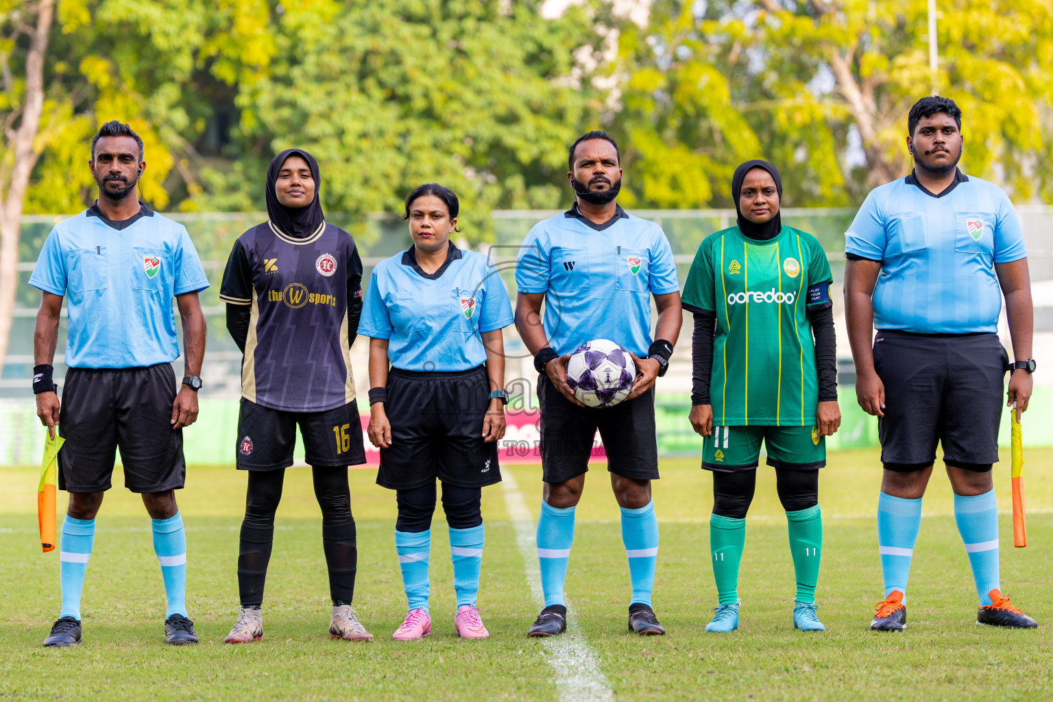 TC Sports Club vs Maziya Sports and Recreation  in FAM Women’s League 2025 held in Henveiru Football ground, Male', Maldives on Thursday, 11th December 2025. Photos: Nausham Waheed / Images.mv