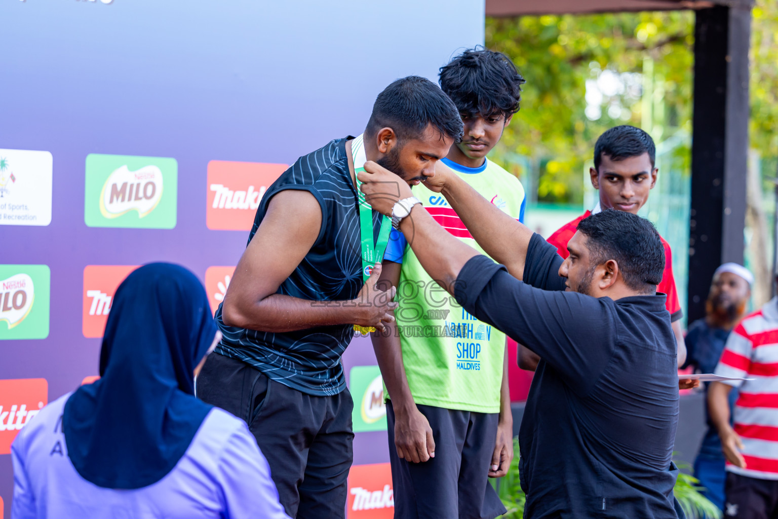 Day 1 of 33rd National Athletics Championship was held in Ekuveni Track at Male', Maldives on Thursday, 5th September 2024. Photos: Nausham Waheed / images.mv