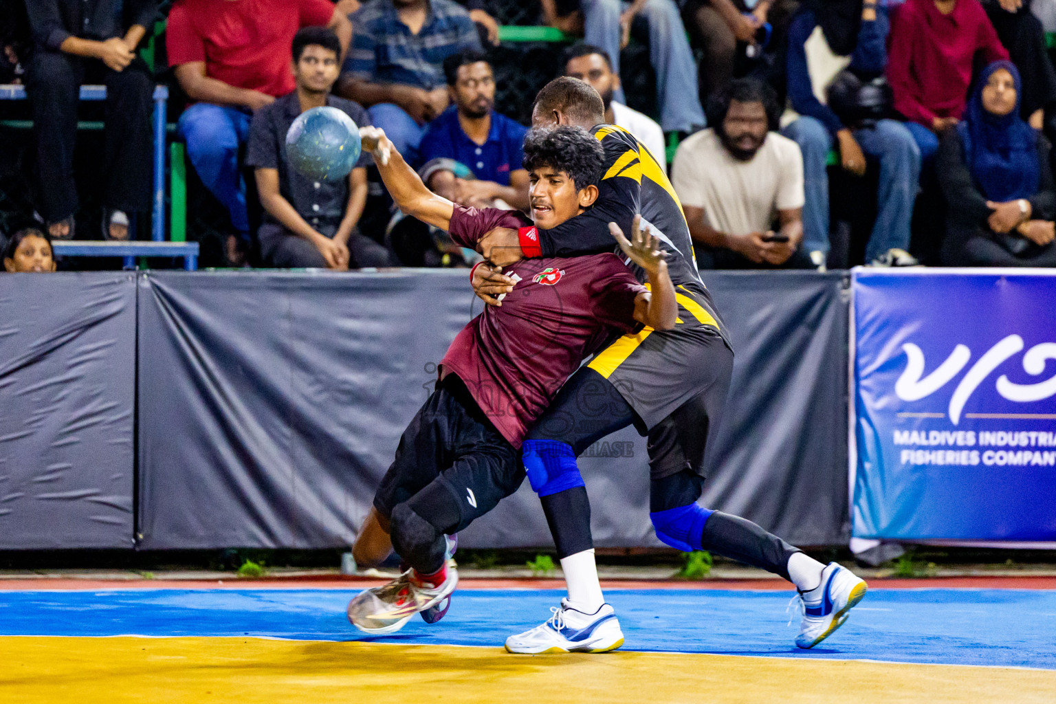 U-19 National Team vs Bangladesh Ansarvdp from Handball International Friendly Series held in Handball ground, Male', Maldives on Sunday, 30th June 2023 Photos: Nausham Waheed/ Images.mv