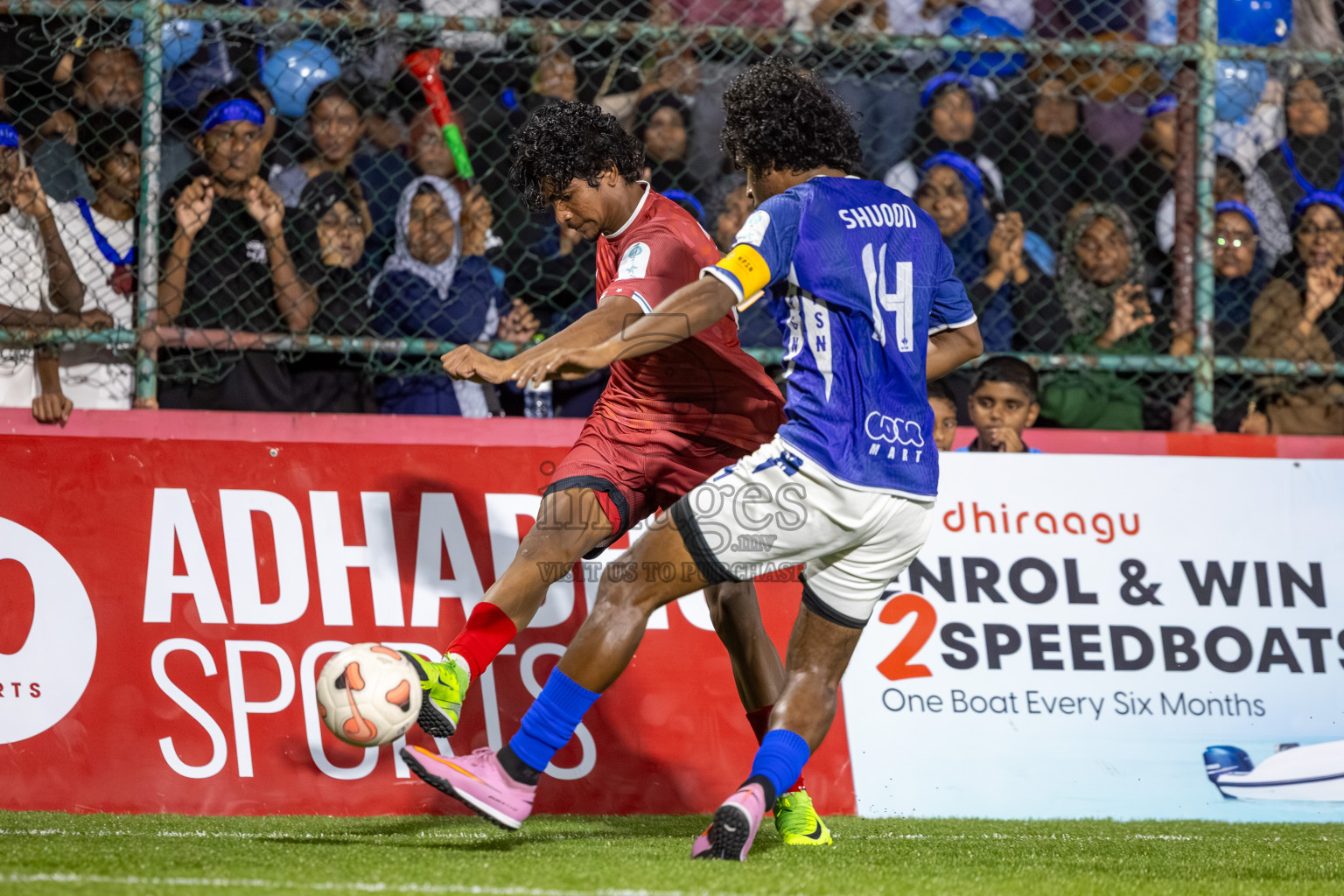 HPSN vs Club Binara in the finals of Club Maldives Classic 2025 at Rehendhi Futsal Grounds, Hulhumale, Maldives, on Monday, 6th October 2025. Photos: Ismail Thoriq, Mohamed Mahefooz Moosa / images.mv