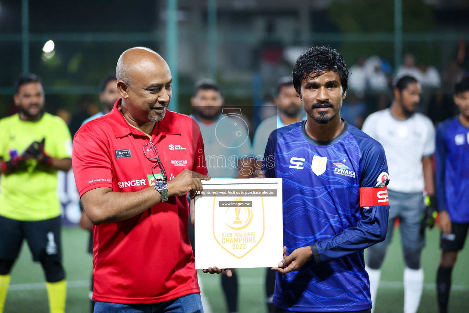 Team Fenaka vs Medianet in Club Maldives Cup 2023 held in Hulhumale, Maldives, on Sunday, 23rd July 2023 Photos: Nausham Waheed/ images.mv