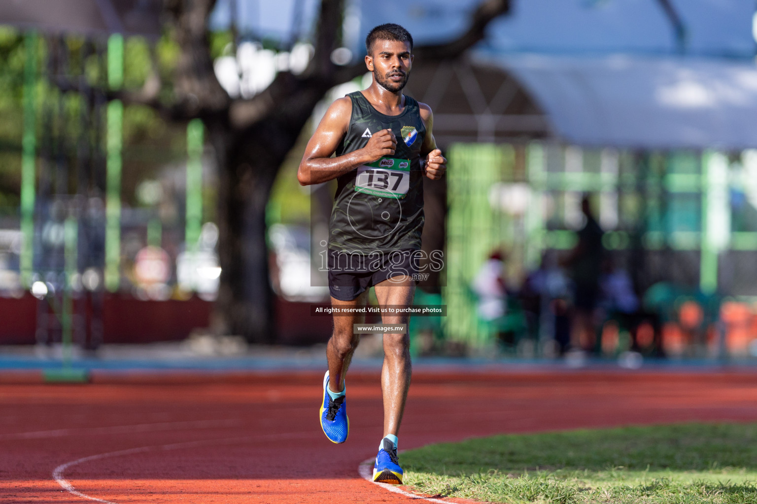 Day 2 of National Athletics Championship 2023 was held in Ekuveni Track at Male', Maldives on Saturday, 25th November 2023. Photos: Nausham Waheed / images.mv