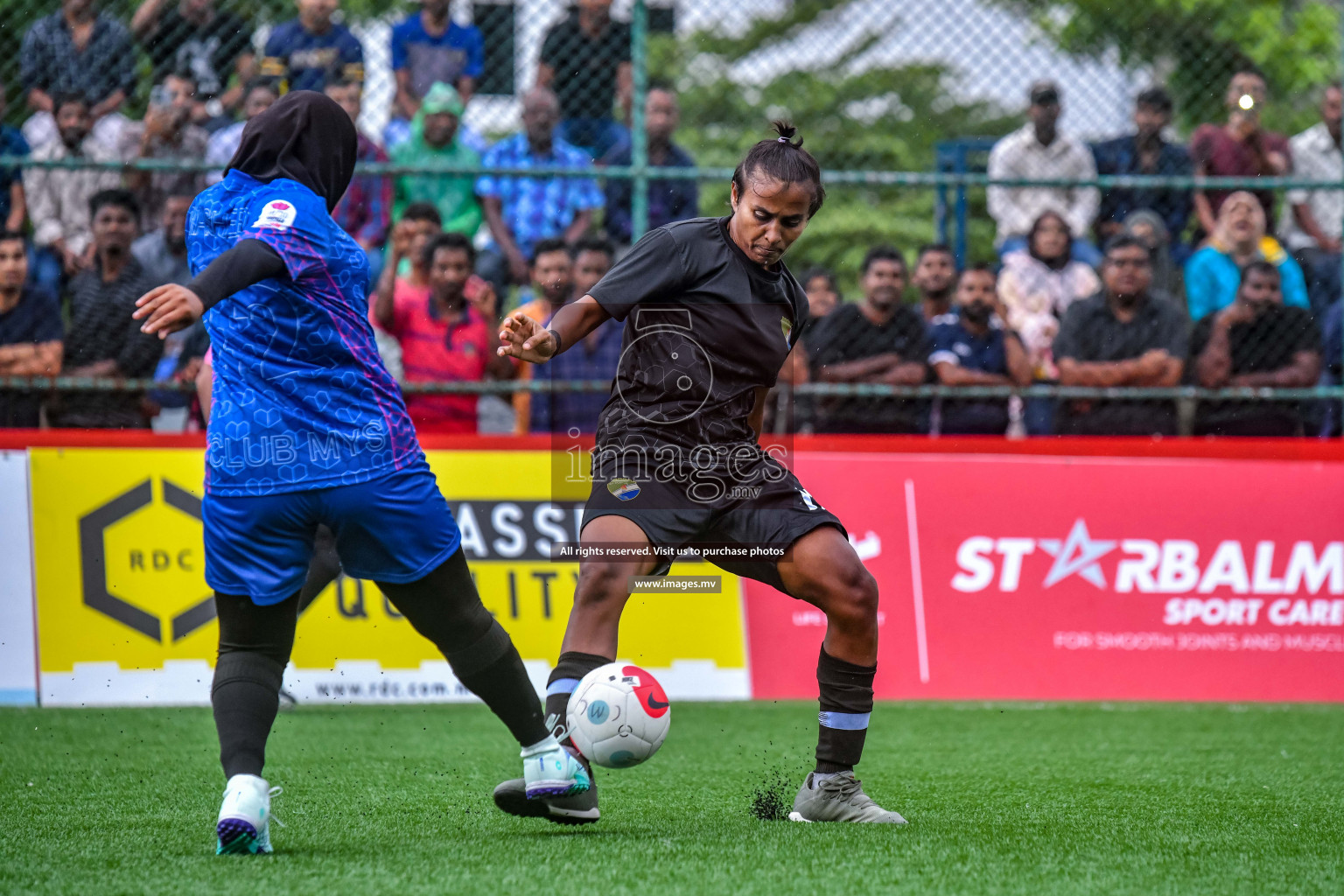 DSC vs Club MYS in Eighteen Thirty Women's Futsal Fiesta 2022 was held in Hulhumale', Maldives on Friday, 14th October 2022. Photos: Nausham Waheed / images.mv