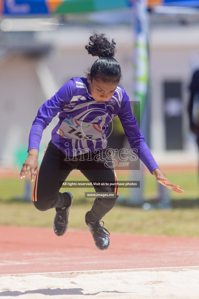 Day three of Inter School Athletics Championship 2023 was held at Hulhumale' Running Track at Hulhumale', Maldives on Tuesday, 16th May 2023. Photos: Shuu / Images.mv