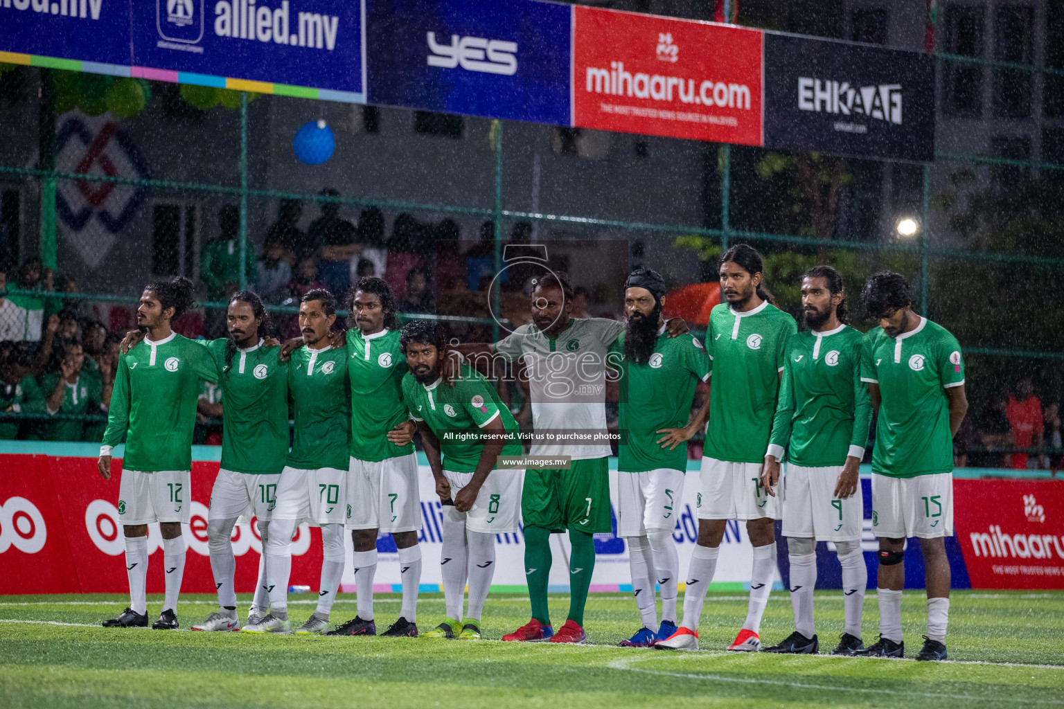 Team FSM vs Club HDC in the Quarter Finals of Club Maldives 2021 held at Hulhumale;, on 12th December 2021 Photos: Ismail Thoriq / images.mv