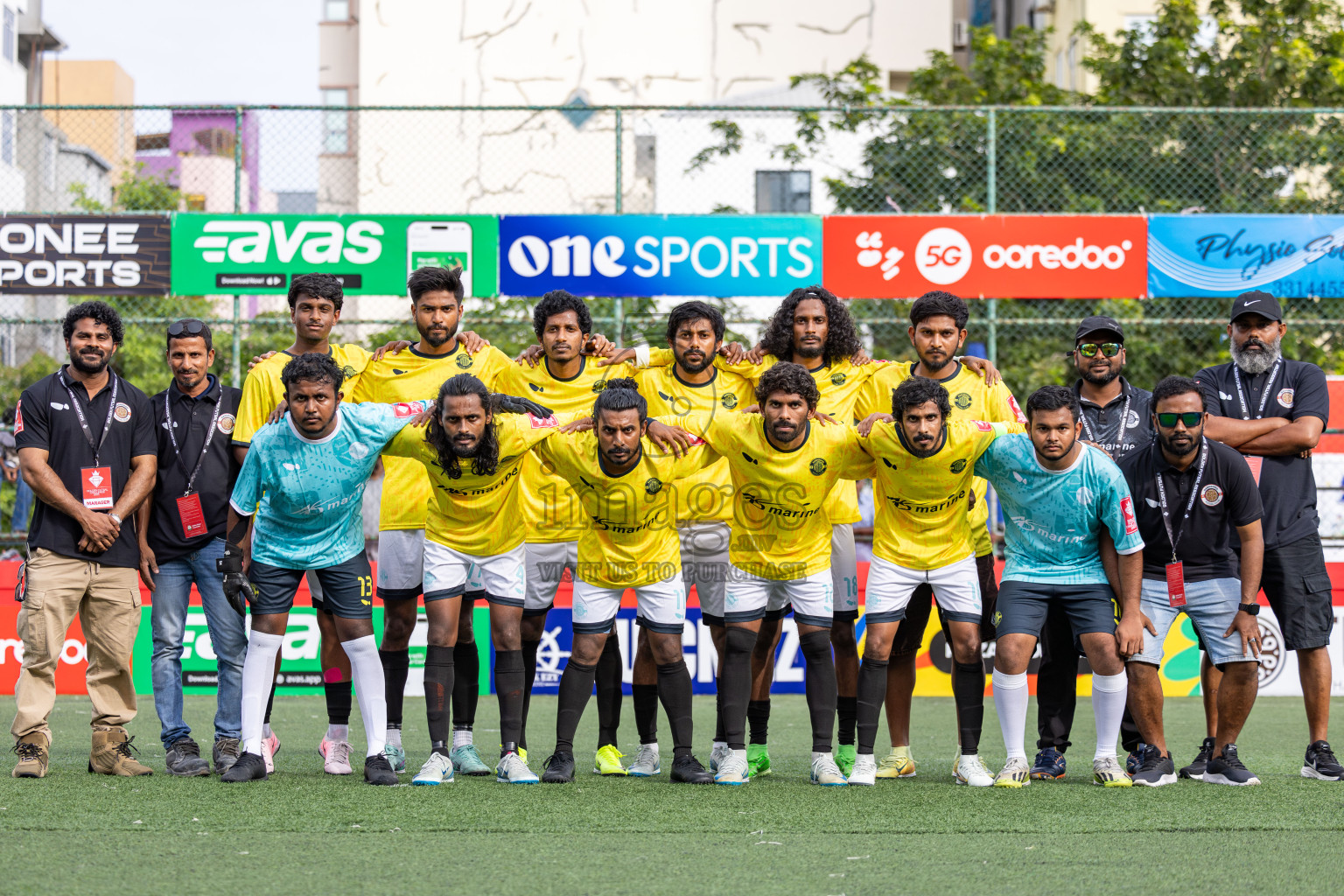 GDh Vaadhoo vs GDh Gadhdhoo in Day 12 of Golden Futsal Challenge 2025 was held on Thursday, 16th January 2025, in Hulhumale', Maldives Photos: Ismail Thoriq / images.mv