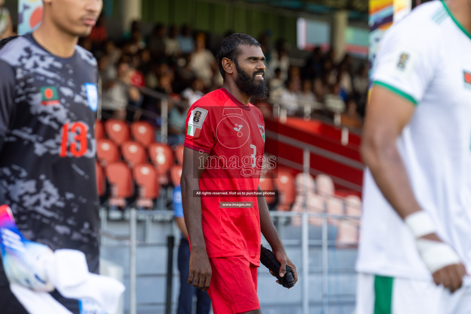 FIFA World Cup 2026 Qualifiers Round 1 home match vs Bangladesh held in the National Stadium, Male, Maldives, on Thursday 12th October 2023. Photos: Nausham Waheed / Images.mv