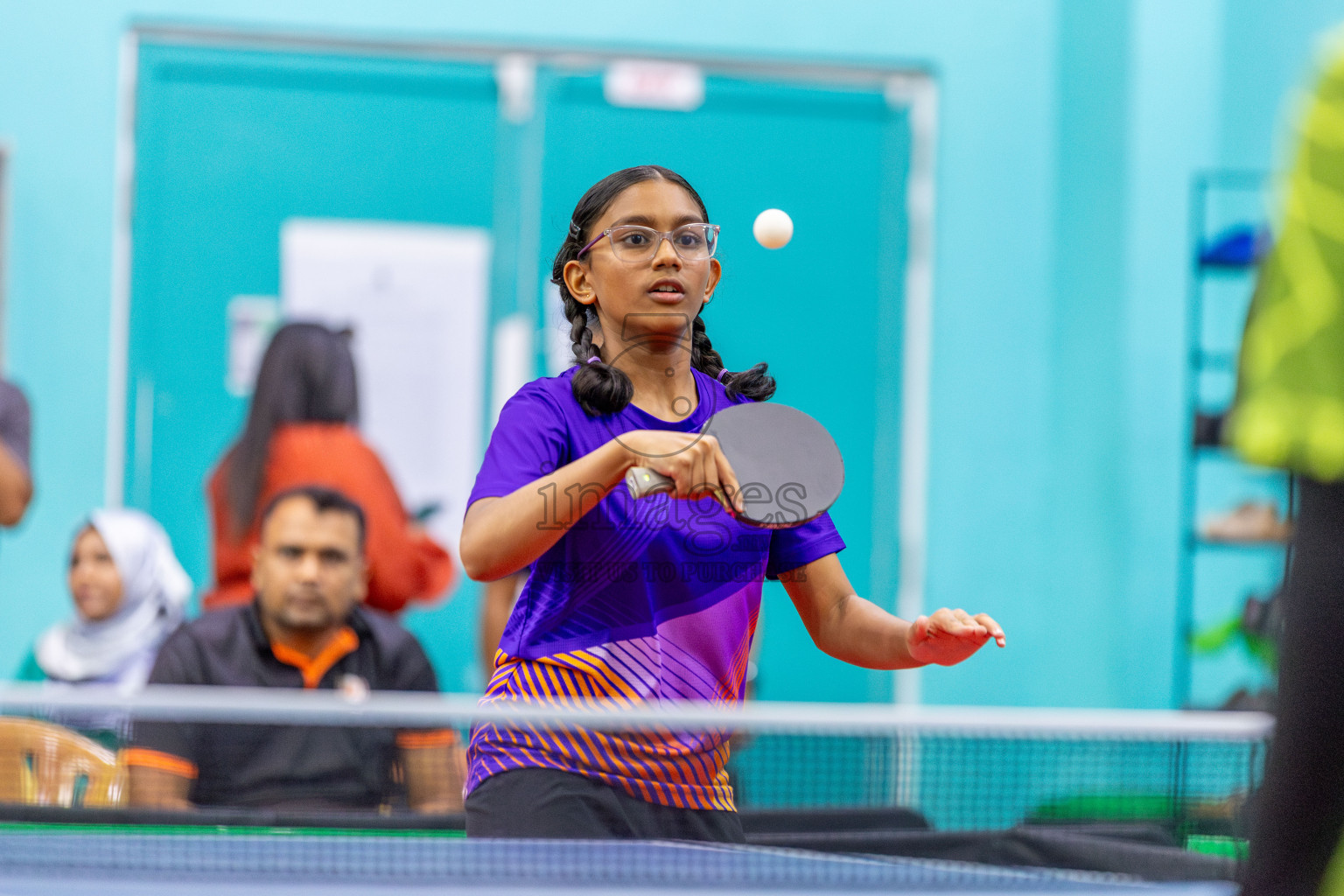 Day 8 of Interschool Table Tennis Tournament 2025 held at Male' TT Hall, Male', Maldives on Thursday, 22nd May 2025.
Photos by: Ismail Thoriq / images.mv