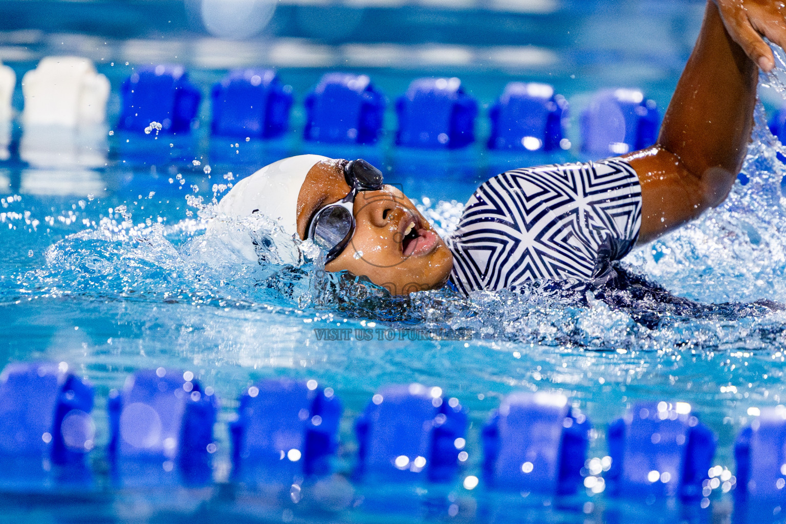 Day 3 of National Swimming Competition 2024 held in Hulhumale', Maldives on Sunday, 15th December 2024. Photos: Nausham Waheed/ images.mv