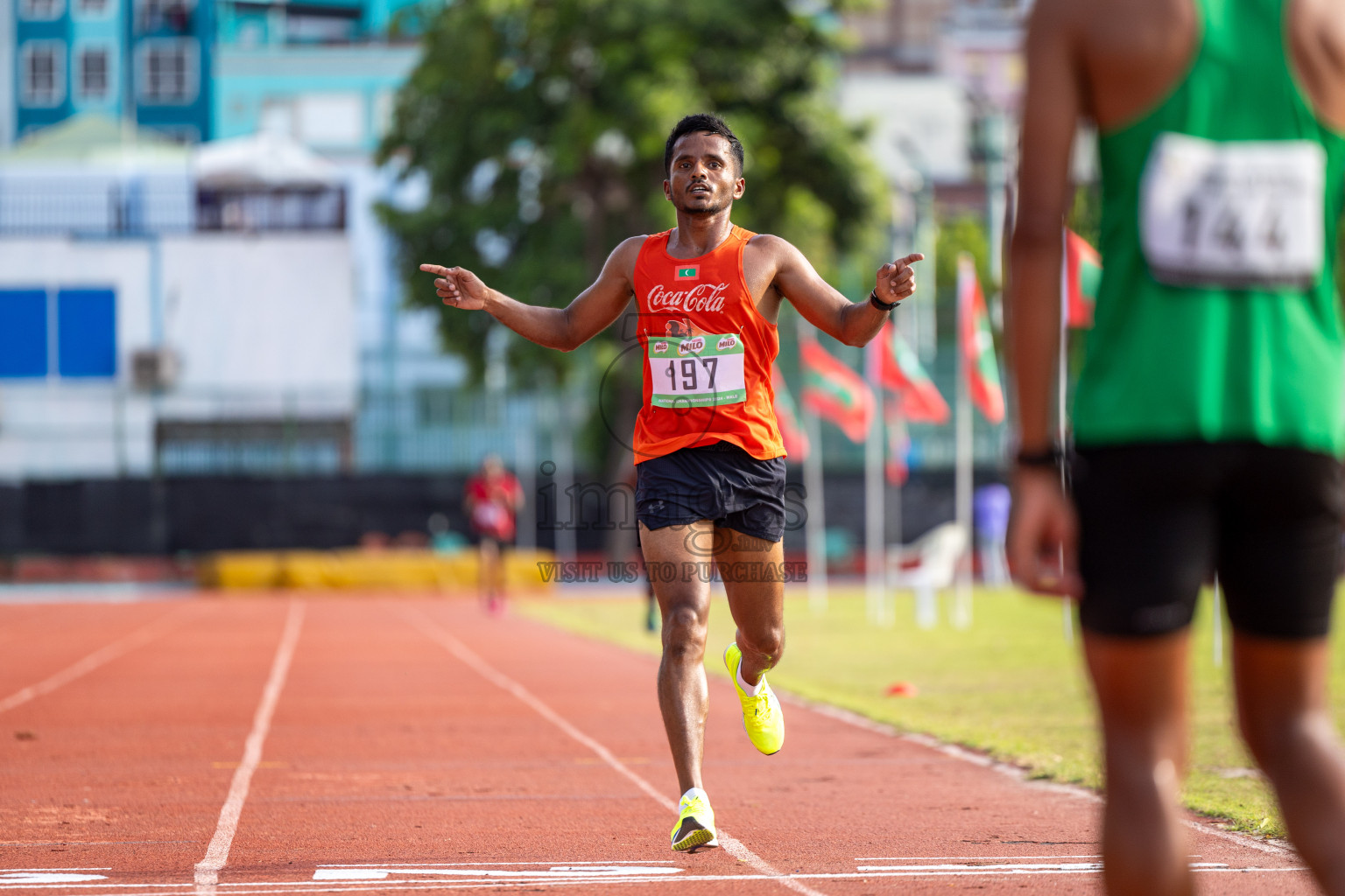 Day 3 of 33rd National Athletics Championship was held in Ekuveni Track at Male', Maldives on Saturday, 7th September 2024.
Photos: Suaadh Abdul Sattar / images.mv